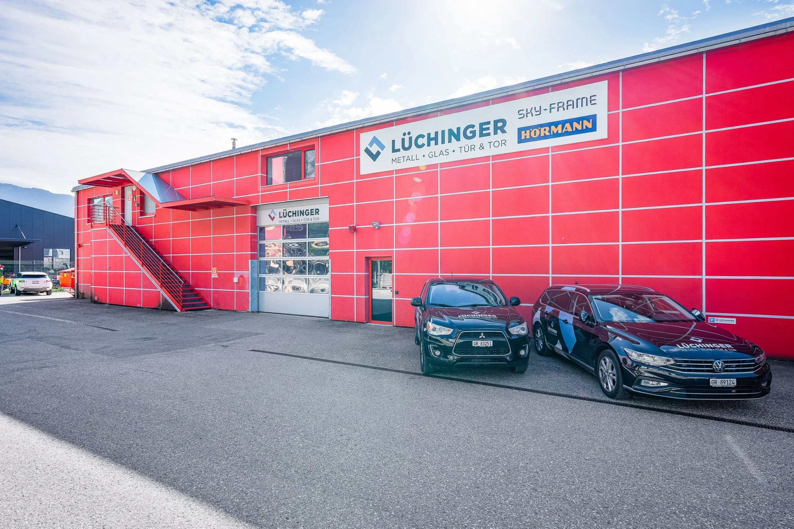 Gebäude Niederlassung Domat/Ems